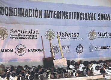 Decomisan 82 cámaras clandestinas de vigilancia en Culiacán, Sinaloa