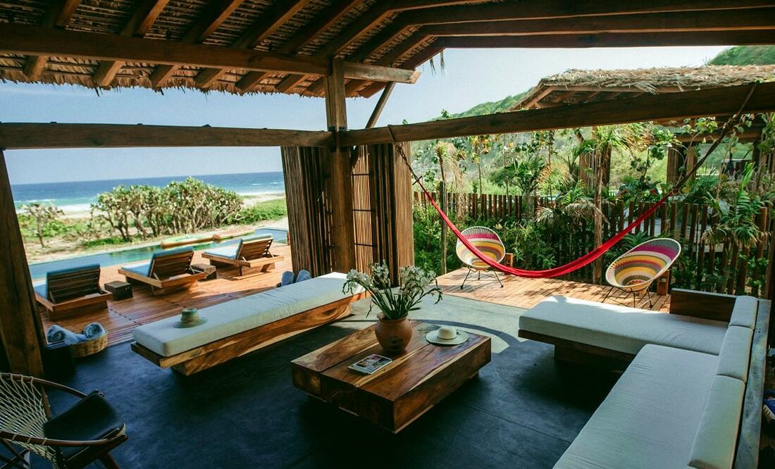 Casa Orgullosa, en Puerto Escondido. Foto: Cortesía Airbnb