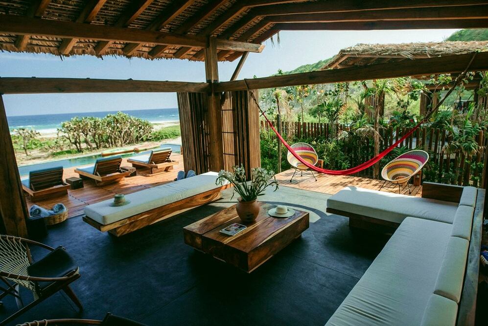 Casa Orgullosa, en Puerto Escondido. Foto: Cortesía Airbnb