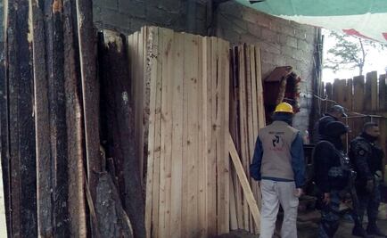 Clausuran 7 aserraderos durante operativo en Tlalpan