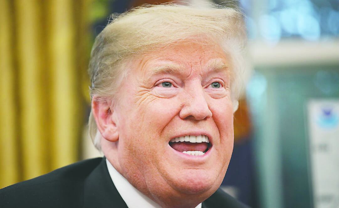 El presidente de Estados Unidos, Donald Trump, pidió a la comunidad internacional trabajar conjuntamente para “desmantelar la producción y vencer el consumo de drogas” en el mundo. FOTO: Archivo / EL UNIVERSAL