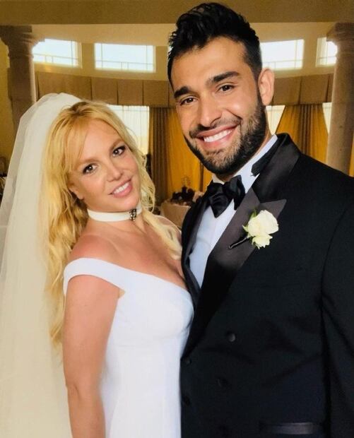 Así fue el espectacular vestido de novia de Britney Spears