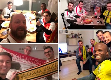 Hermandad frente al terror: Hinchas de Dortmund hospedan a los de Mónaco