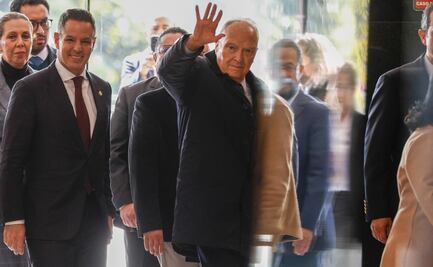 Gertz Manero llega a San Lázaro para comparecencia; busca ser ratificado como embajador en Reino Unido