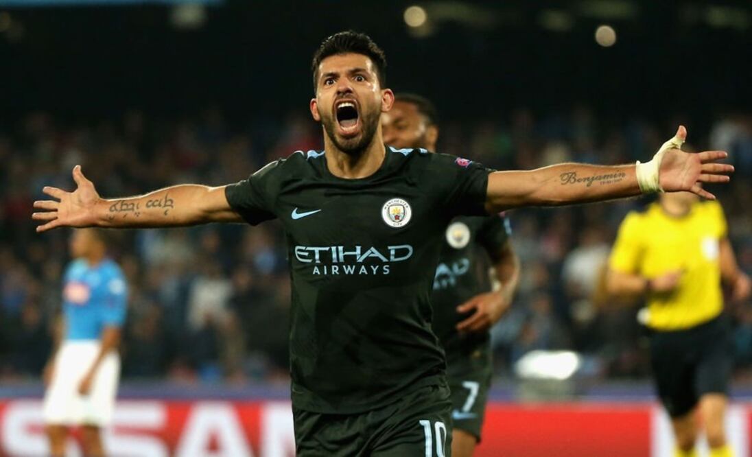 Twitter. El futbolista argentino sumó su gol 178 con el Manchester City