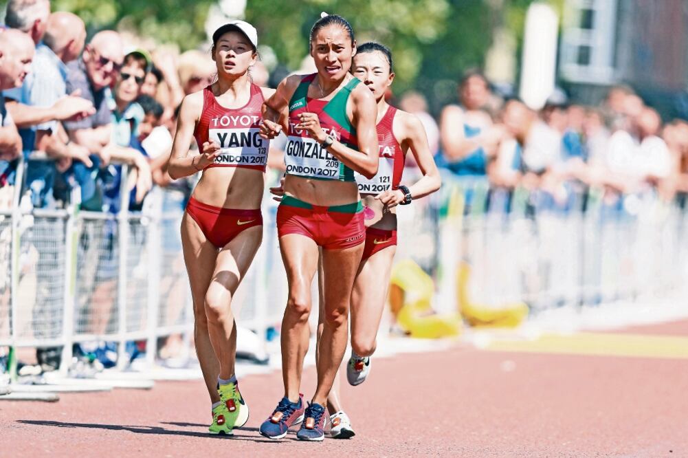 La medallista olímpica tiene como objetivo vencer a las asiásticas. (ARCHIVO. EL UNIVERSAL)