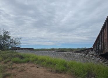 Se descarrila tren con 9 vagones en Carbó, Sonora; transportaba cobre