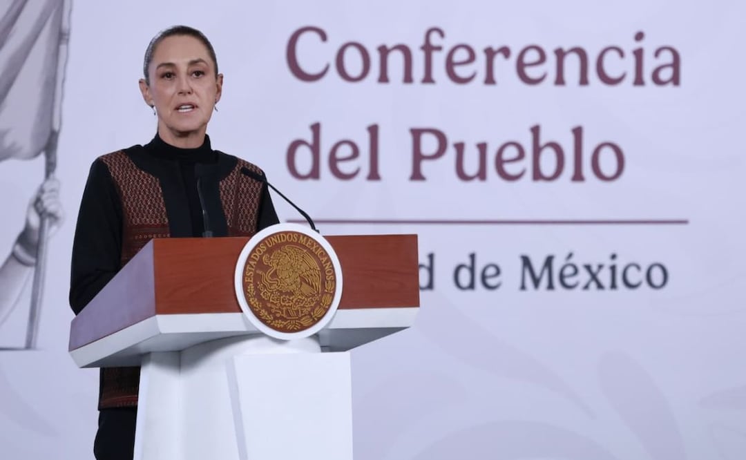 Conferencia matutina de la Presidenta Claudia Sheinbaum desde Palacio Nacional. Jueves 26 de febrero de 2026. Foto: Fernanda Rojas | EL UNIVERSAL