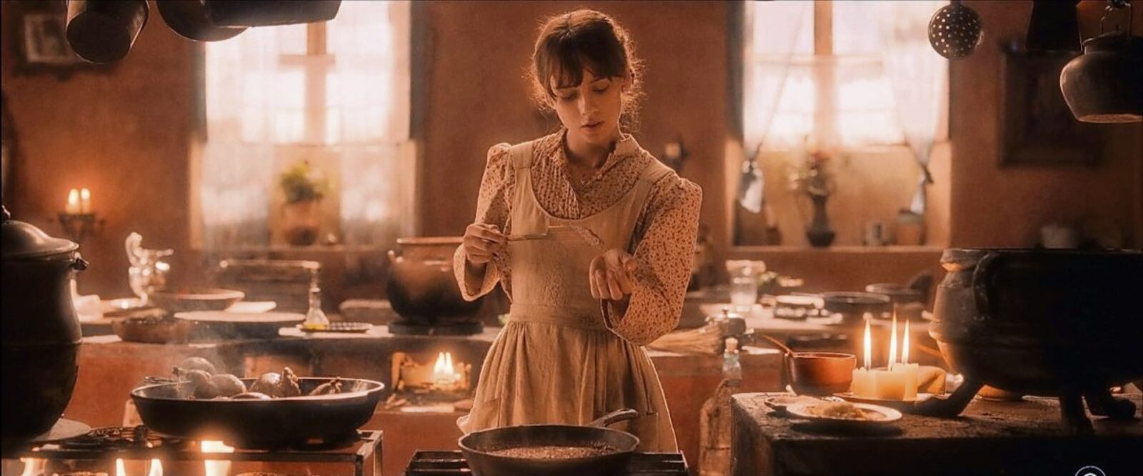 La temporada final de Como agua para chocolate, con Azul Guaita, se estrenará el próximo 15 de febrero. Foto: HBO Max