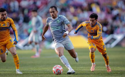 América y Tigres empatan en Estados Unidos; así termina el partido amistoso