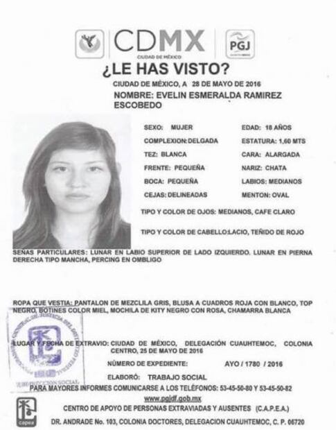 Reportan desaparición de joven en la CDMX
