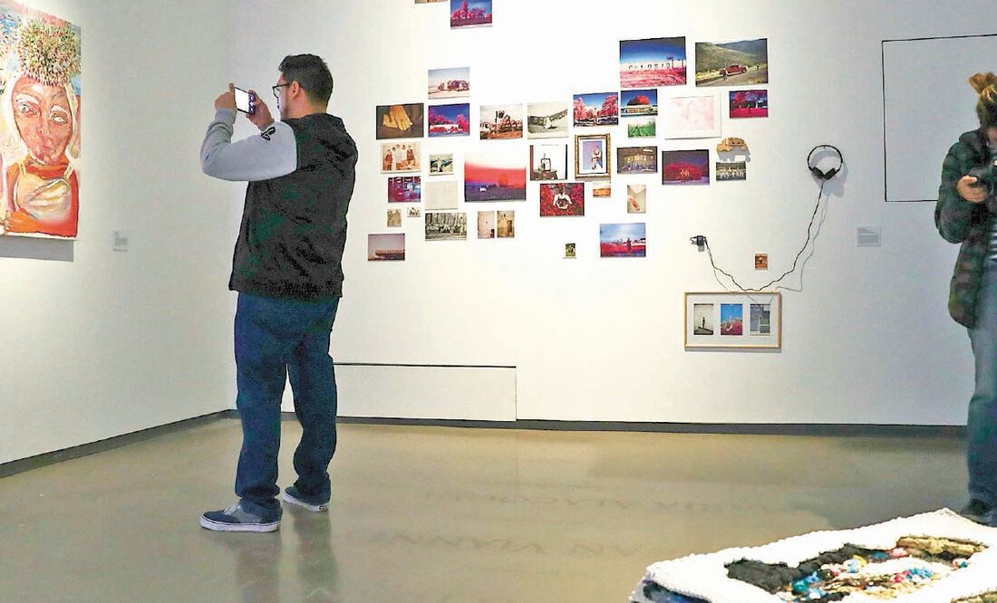 Exposición Creación en Movimiento, de Jóvenes Creadores del Fonca, en el Antiguo Colegio de San Ildefonso, en 2019. Archivo EL UNIVERSAL