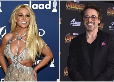 Britney Spears y Robert Downey Jr. intercambian elogios en Instagram
