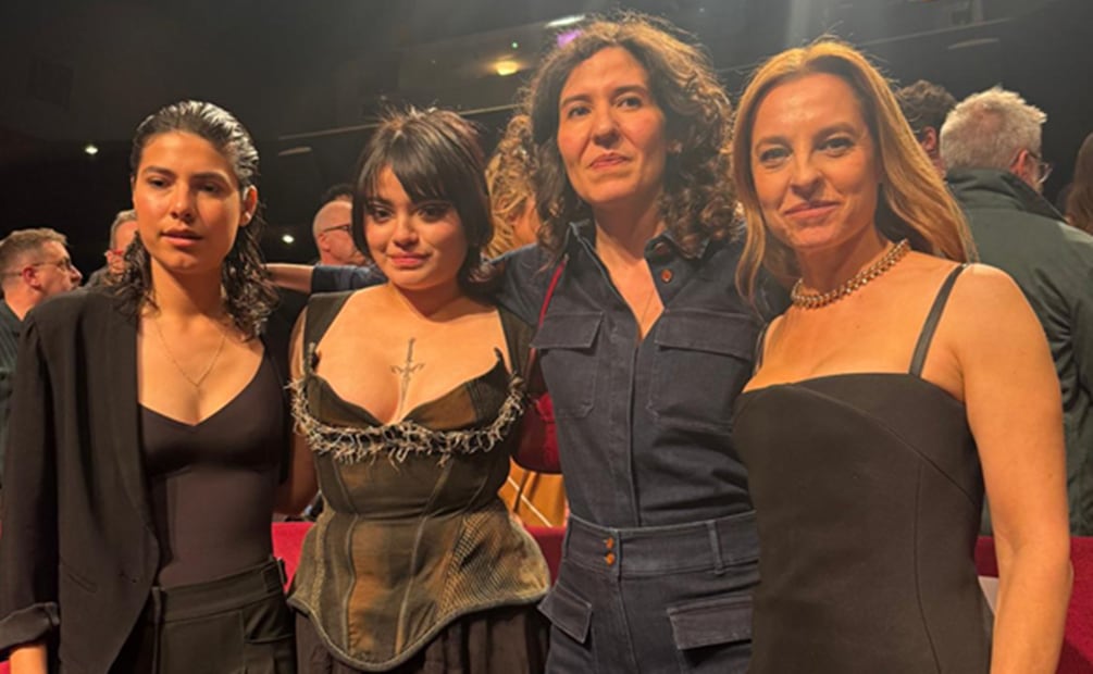 Proyección de la película "Siempre soy tu animal materno", protagonizada por Marina de Tavira. 
Foto: Alejandra Musi/EL UNIVERSAL.