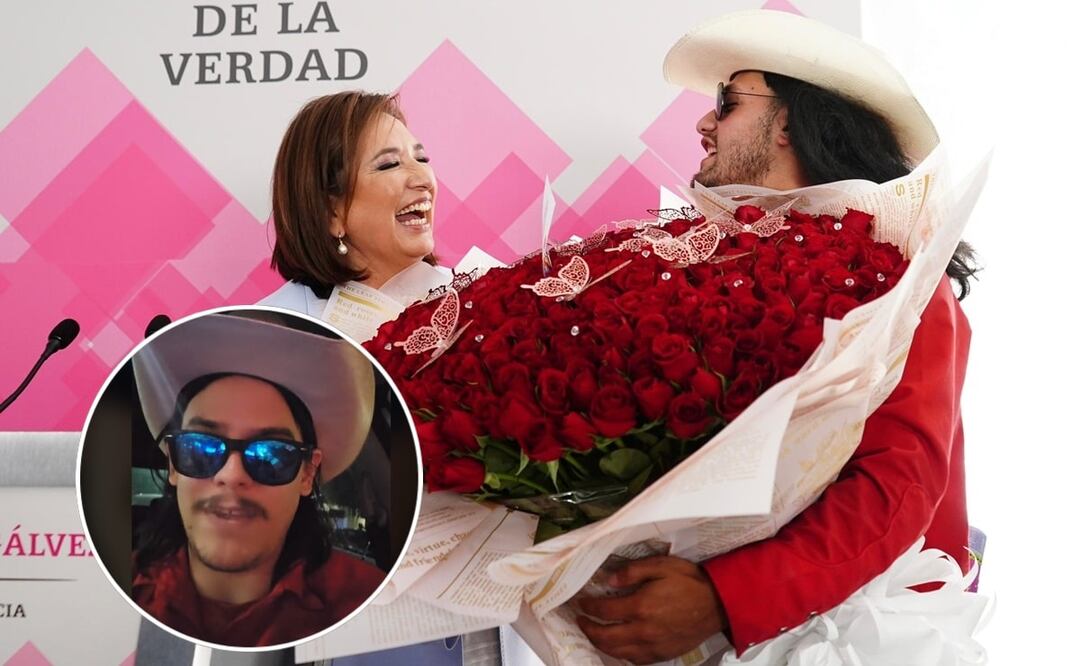 “El Patrón” negó haber aparecido en conferencia de Xóchitl Gálvez. Foto: X. @XochitlGalvez