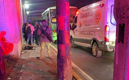 Intento de asalto en transporte público sobre Periférico Norte deja un fallecido; policías municipales detienen al asaltante  