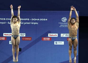 Los mexicanos Osmar Olvera y Rodrigo Diego ganan medalla de bronce en Copa del Mundo