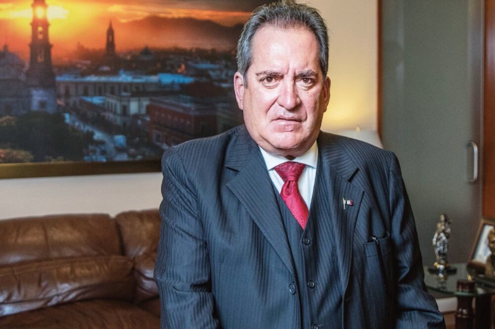 Carlos Lozano de la Torre (PRI) Gobernador de Aguascalientes (YADIN XOLALPA. EL UNIVERSAL)