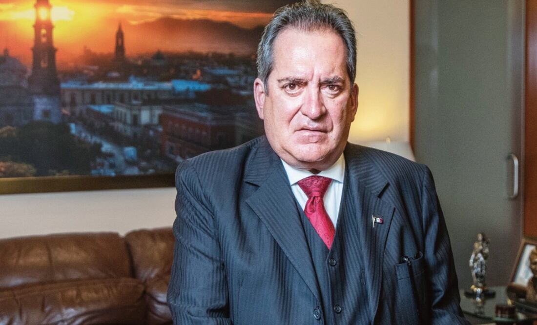 Carlos Lozano de la Torre (PRI) Gobernador de Aguascalientes (YADIN XOLALPA. EL UNIVERSAL)