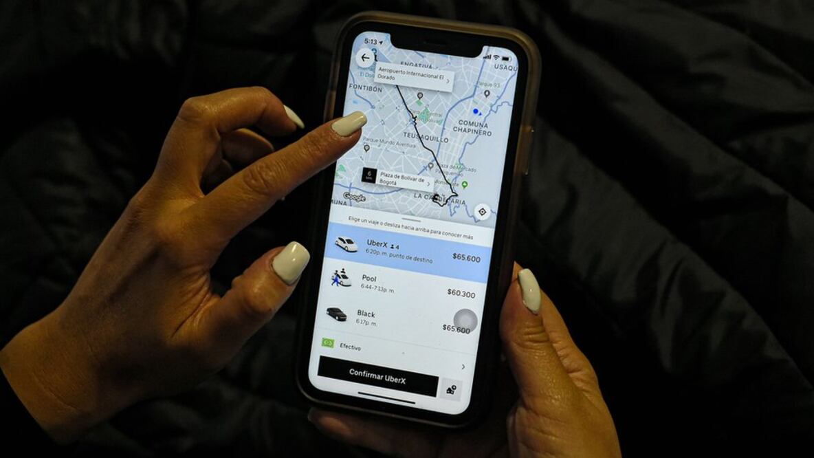 Desde el 31 de enero Uber ya no va a funcionar en Colombia. Foto: AFP 