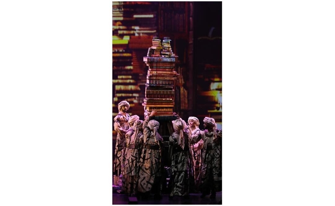 Imagen de la ceremonia de inauguración de Sharjah como Capital Mundial del Libro de la UNESCO. Foto: Sharjah World book 2019 / AFP