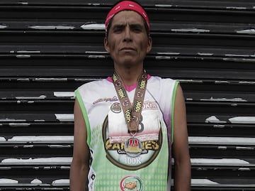 El rarámuri que corrió 105 kilometros