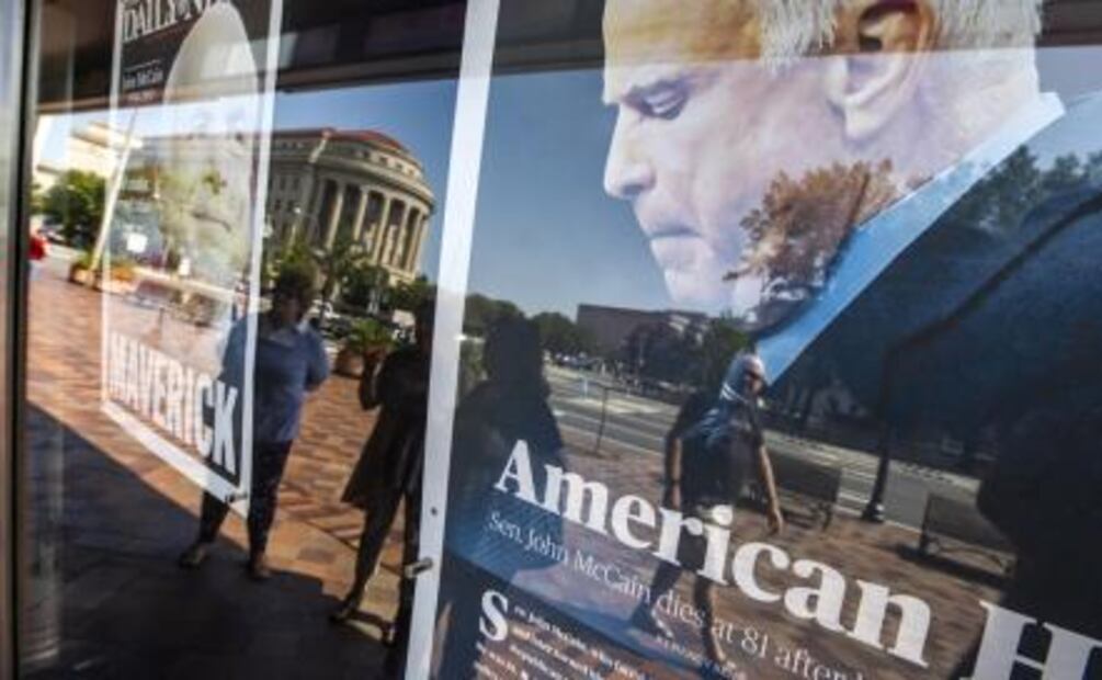 Estados Unidos rinde tributo al senador John McCain