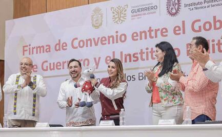 Evelyn Salgado firma convenio con el IPN; buscan impulsar la investigación y formación de profesionales en Guerrero