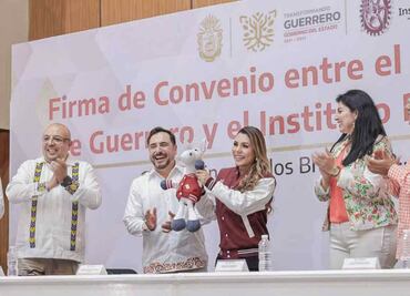 Evelyn Salgado firma convenio con el IPN; buscan impulsar la investigación y formación de profesionales en Guerrero