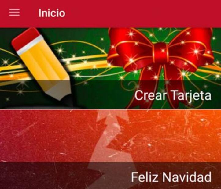 Apps gratis para hacer tarjetas de Navidad