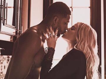 Sale a la luz infidelidad de Tristan Thompson a Khloé Kardashian