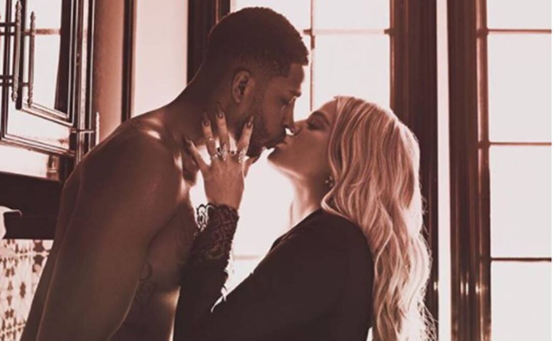 Esta es la última foto romántica que publicó Khloé Kardashian. FOTO: Instagram