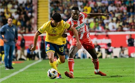 América logra agónico empate ante Necaxa 