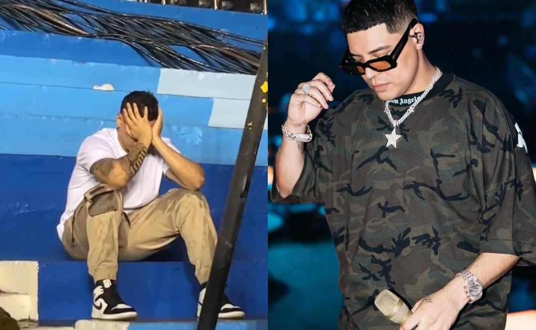 El cantante de Grupo Firme aparece destrozado en su más reciente visita a Guatemala. Foto: Instagram