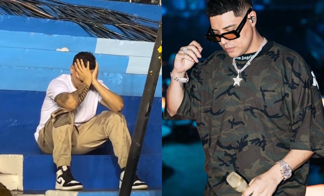 El cantante de Grupo Firme aparece destrozado en su más reciente visita a Guatemala. Foto: Instagram