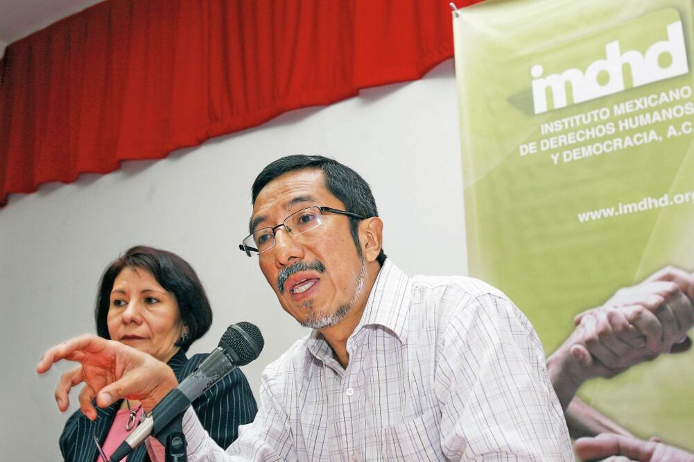 Édgar Cortez, coordinador de seguridad y justicia del Instituto Mexicano de la Democracia, considera que el gobierno tiene poca apertura en materia de garantías. ARCHIVO EL UNIVERSAL