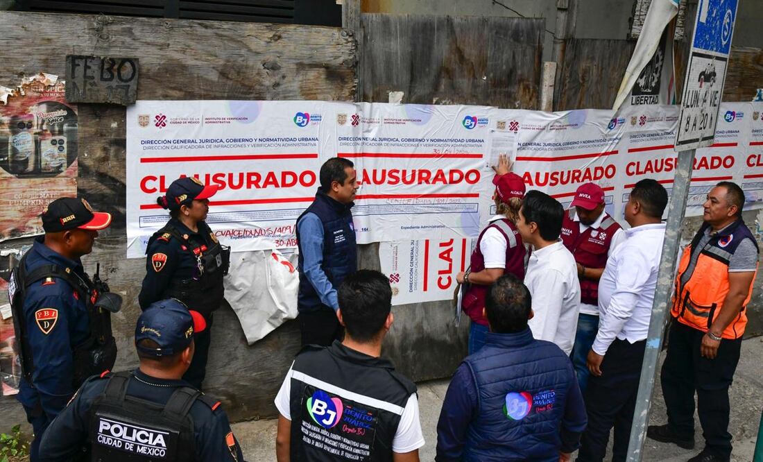 Alcaldía Benito Juárez suspende 79 obras de construcción por falta de documentación obligatoria. (Foto: especial)