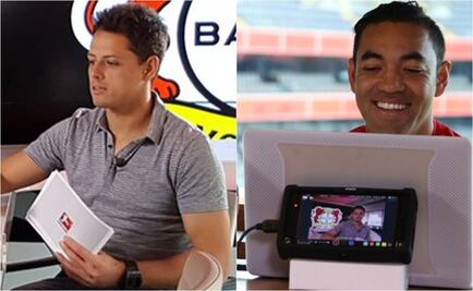 "Chicharito" y Marco Fabián se "encaran" en Skype 