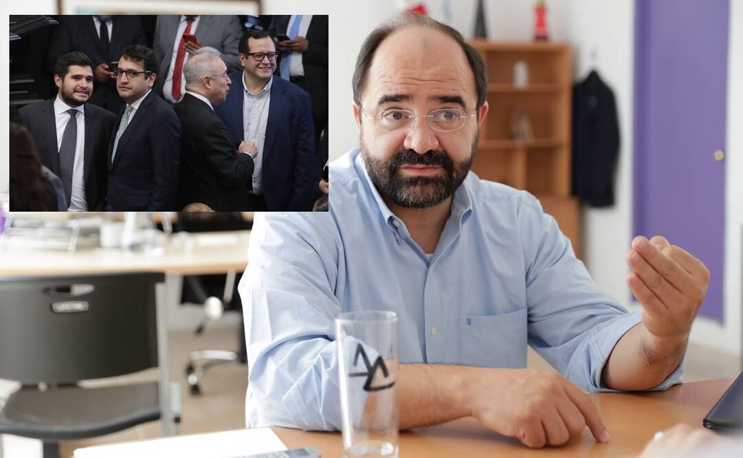 Emilio Álvarez Icaza agregó que lo dicho por Sanjuana Martínez es solo uno de millones de ejemplos de cómo han tomado dinero público. Foto: EL UNIVERSAL