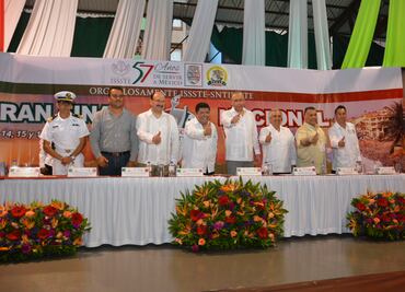 Inauguran juegos deportivos del ISSSTE