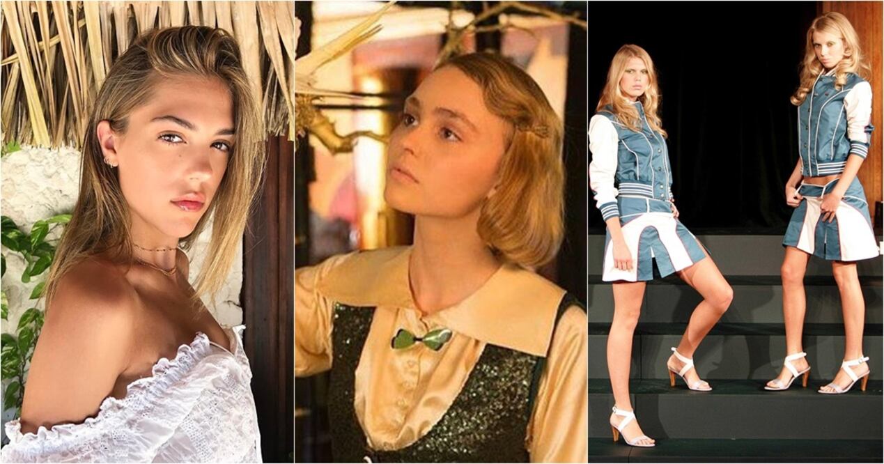 Sistine Stallone (hija de Sylvester Stallone) y Lily-Rose Melody Depp (hija de Johnny Depp) son las modelos de la nueva generación. (Fotos: Archivo e Instragram)