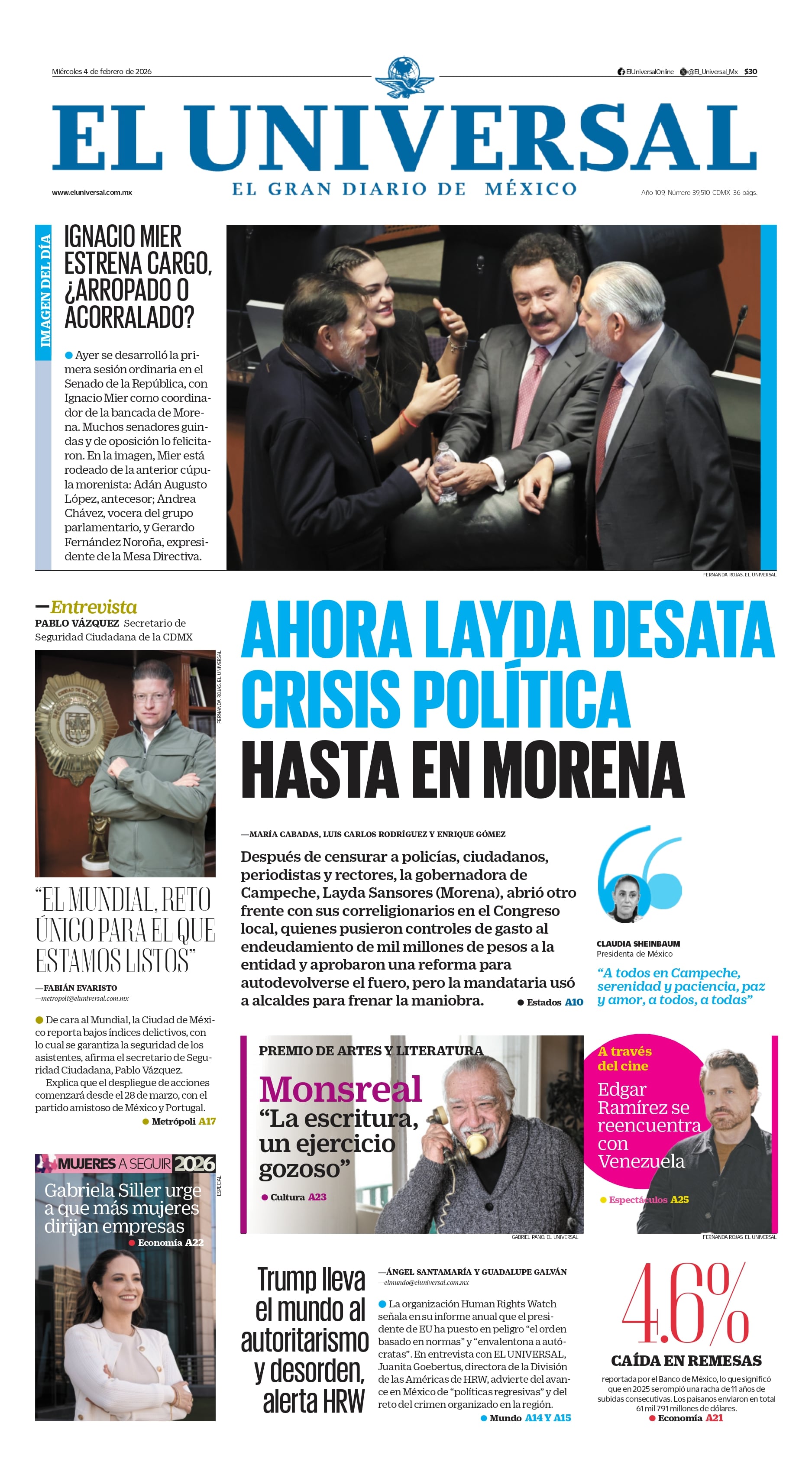 Portada impresa