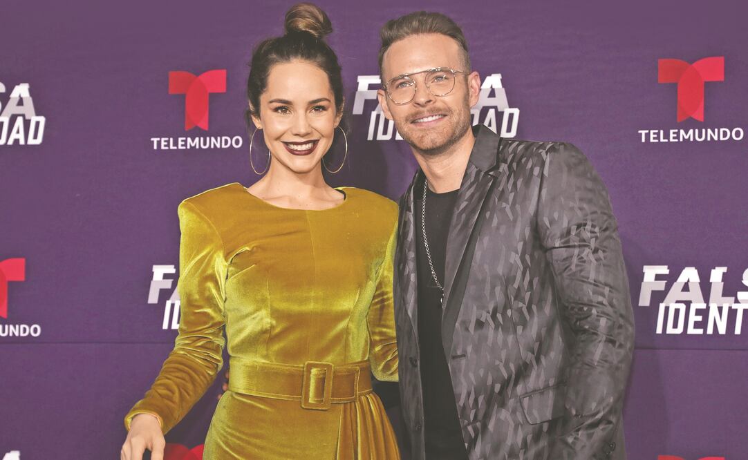 Camila Sodi y Luis Ernesto Franco. (FOTOS: LUIS CORTÉS. EL UNIVERSAL Y TELEMUNDO)