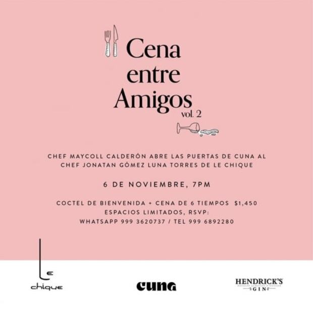 Jonatán Gómez Luna, el invitado de lujo para "Cena entre Amigos vol.2", con Maycoll Calderón 