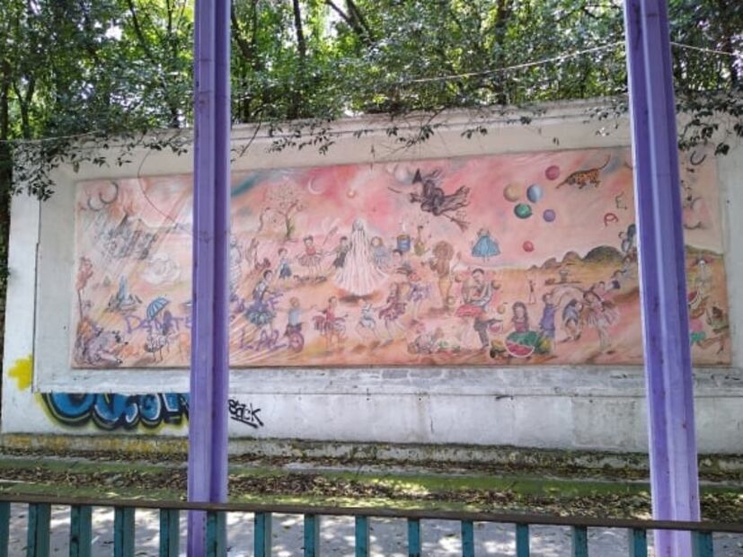 Así era el trenecito de Chapultepec