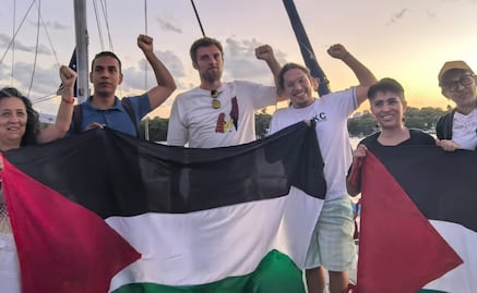 Flotilla "Nuestra América" se alista para zarpar de Isla Mujeres con ayuda humanitaria para Cuba; llevan víveres y medicamentos