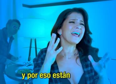 Al estilo Shakira, Alessandra Rosaldo “reclama” a Eugenio Derbez parecido de sus hijos