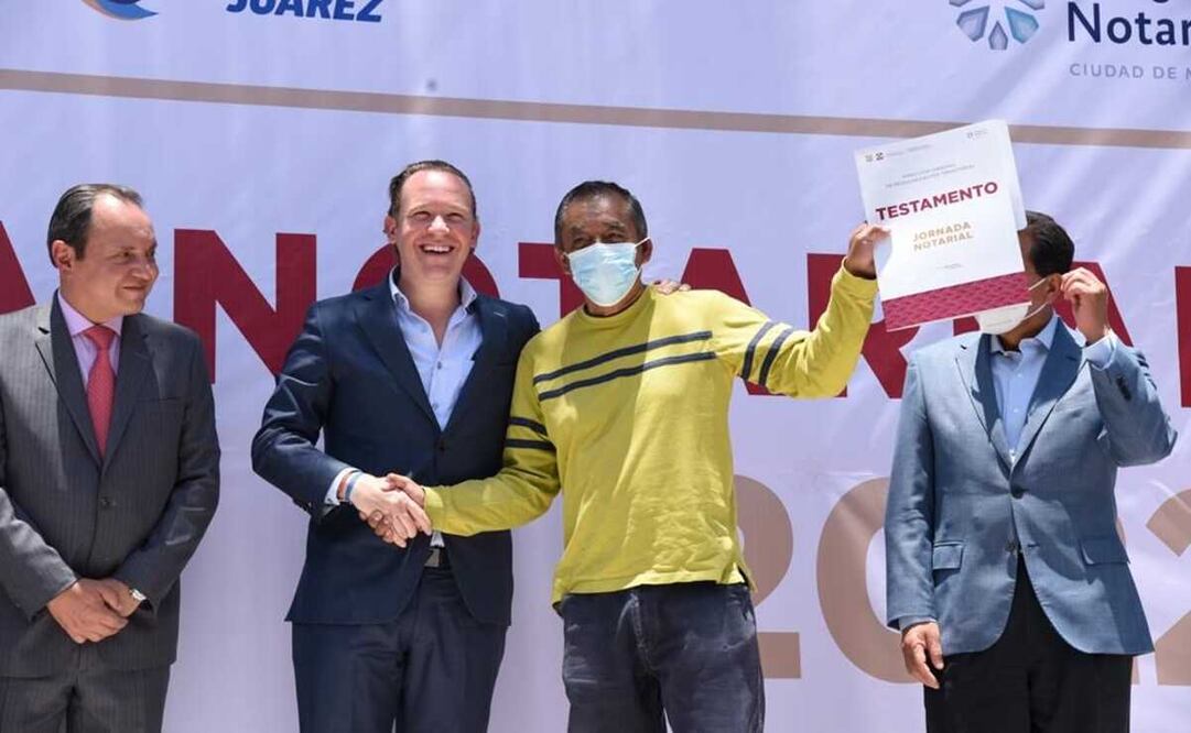 El alcalde de Benito Juárez, Santiago Taboada, inauguró la Jornada Notarial 2022. Foto: Especial 