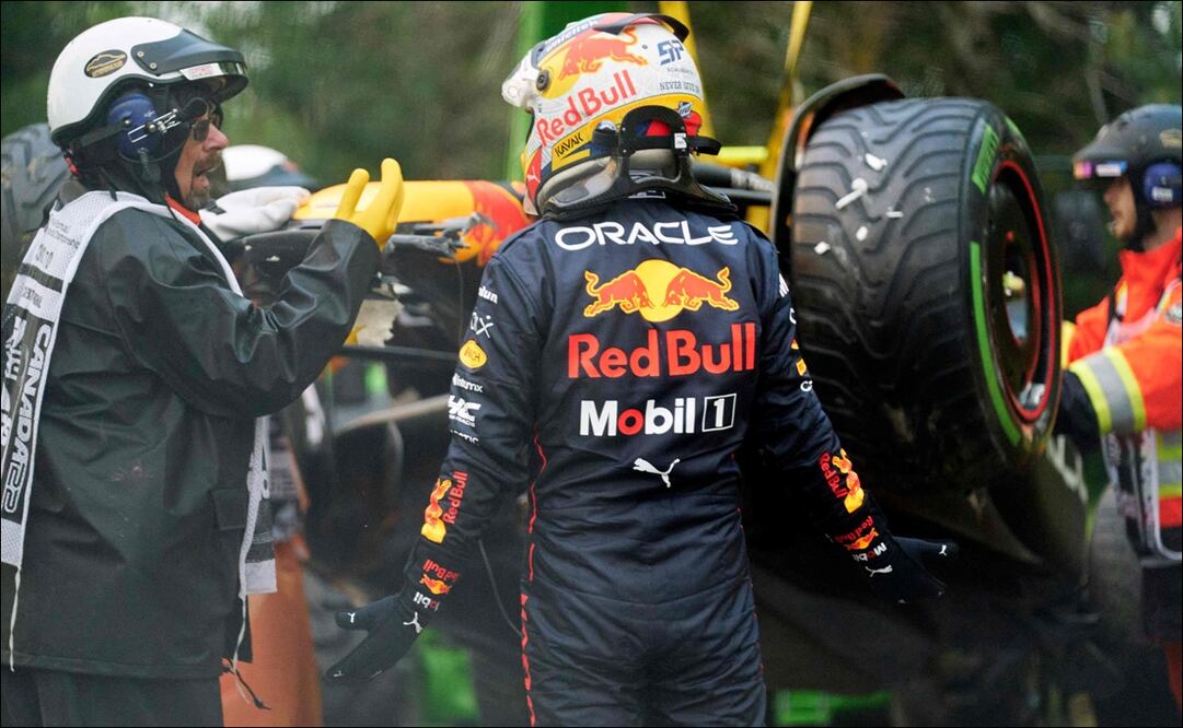 CHECO PÉREZ SE LESIONÓ EN EL GRAN PREMIO DE CANADÁ - FOTO: AFP