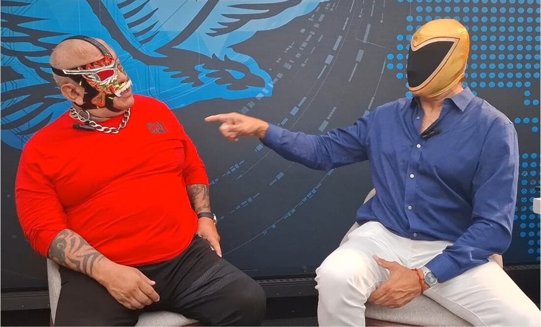 Pirata Morgan y Tinieblas Jr. prometen una batalla cargada de adrenalina. FOTO: Captura de video